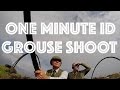 Grouse Shooting. Hunting the Red Grouse. One Minute ID.