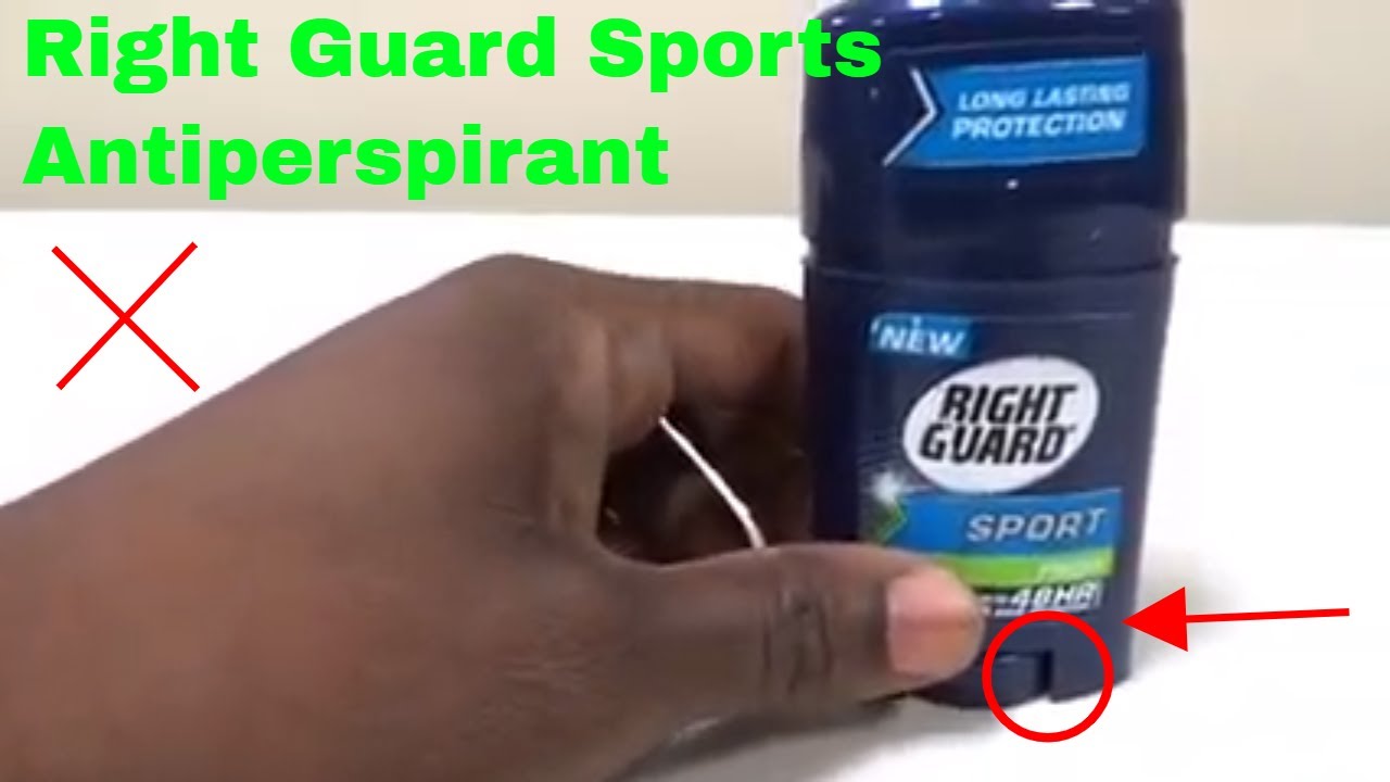 kandidatskole Perennial efter skole ✓ How To Use Right Guard Sports Antiperspirant Review - YouTube
