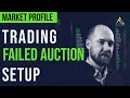 How To Trade The Failed Auction Setup [MARKET PROFILE]
