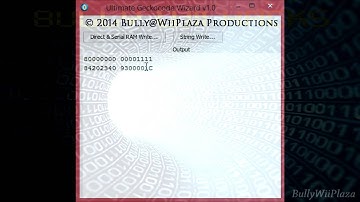 Ultimate Geckocodes Wizard v0.1 by Bully@WiiPlaza