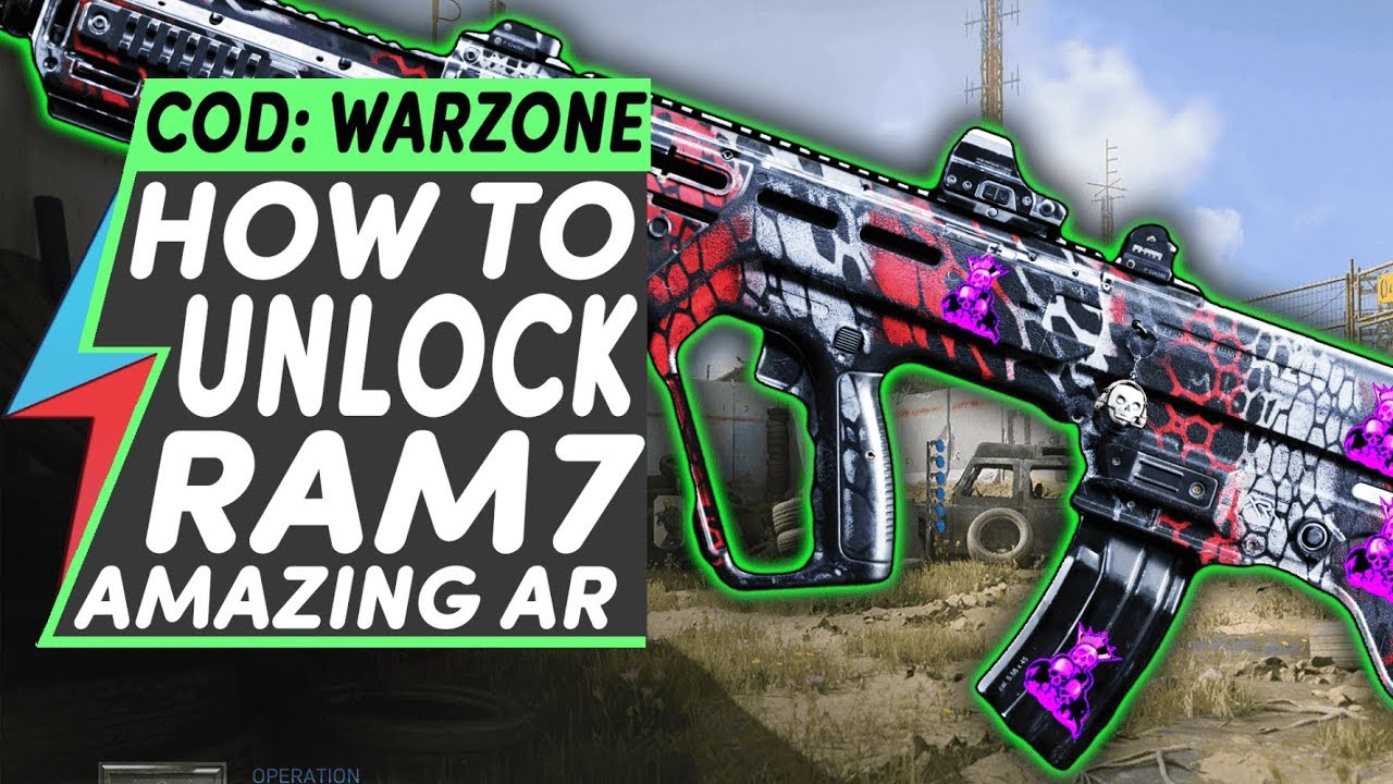 Warzone HOW UNLOCK RAM 7 ASSAULT RIFLE | Warzone Guides -