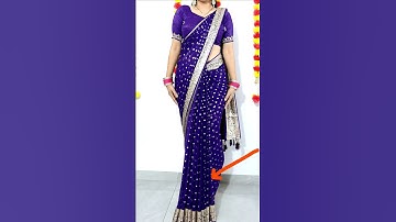 how to get maximum pleates #saree #drape #sareedraping #rekhamishra
