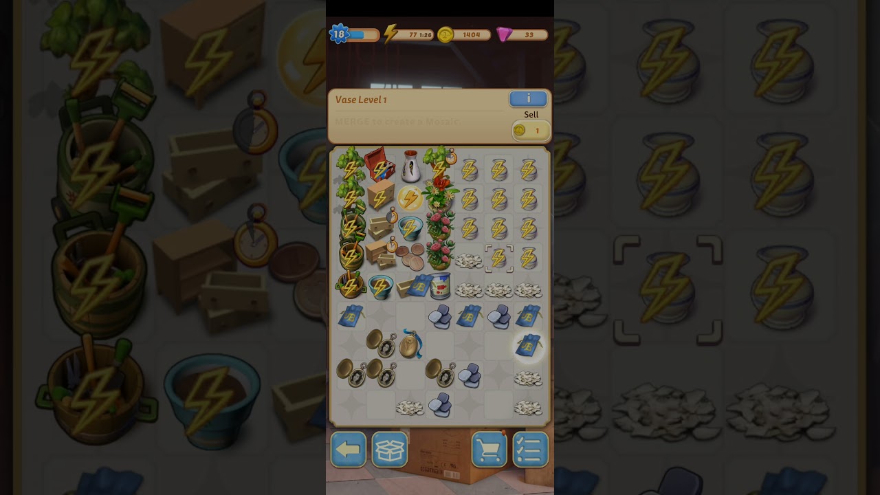 Merge Mansion How to create familylocket mosaic cinema tickets