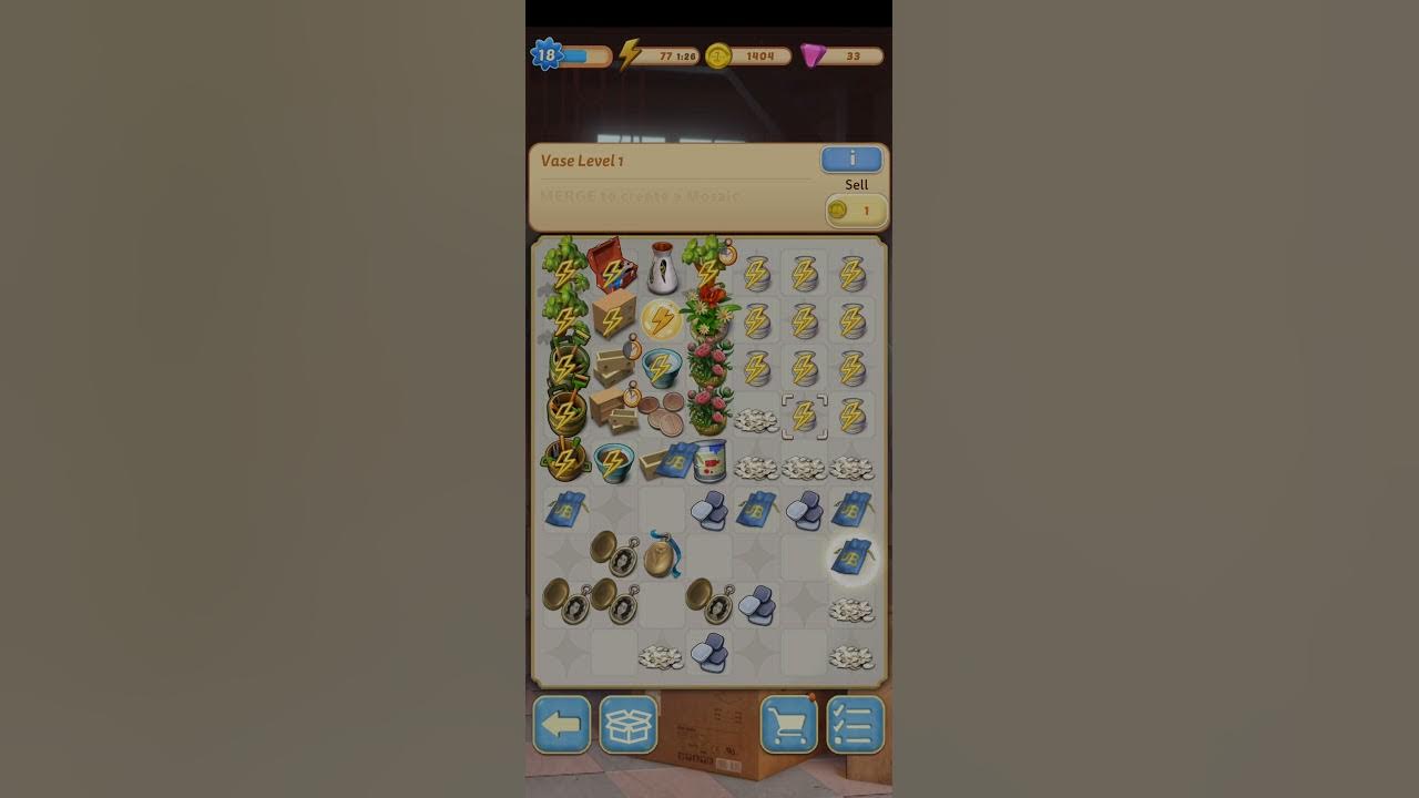 Merge Mansion How to create familylocket mosaic cinema tickets