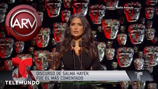 Salma Hayek brilló por su discurso en los premios BAFTA | Al Rojo Vivo | Telemundo