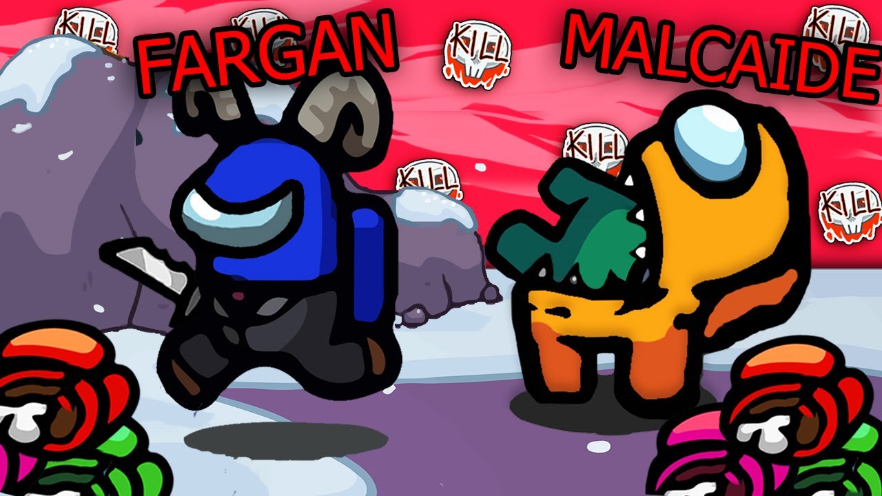 DUO IMPOSTOR CON FARGAN ¡ME SALVA DE MUERTE SEGURA! | Malcaide Among Us