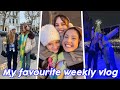 My favourite weekly vlog: Festive Ice skating, meeting friends &amp; events!
