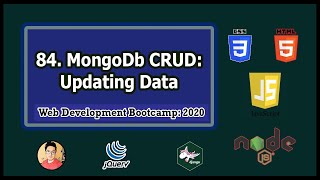 MongoDb Tutorial: Updating data from the Mongo Database | Web Development Tutorials #84