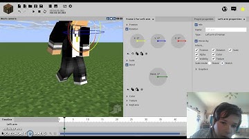 MineImator: How to make the charecters move! (Tutorial #1)