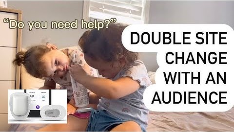 Removing Expired Dexcom & Omnipod #doublesitechange #type1diabetes #diabetictoddler