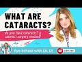 What Are Cataracts And When Do You Need Cataract Surgery | Cataracts 101