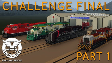 Stormworks Community Build Challenge Final - Part 1 (Best Freight Train!!!!)