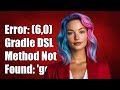 Error:(6, 0) Gradle DSL method not found: 'google()'