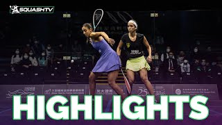 "Blistering MARATHON!" 🏃🏻‍♀️| Gohar v El Hammamy | HONG KONG OPEN 2022 | SF HIGHLIGHTS