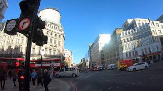 Bicycle Commute Across London From West To East, Using Go Pro 7 Timewarp Feature