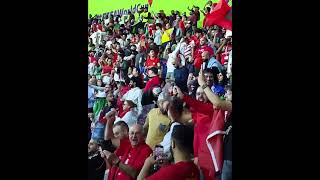 احتفالات المغرب بالهدف الأول في البرتغال