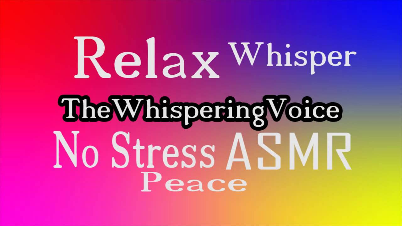 Whisper for Relaxing - YouTube
