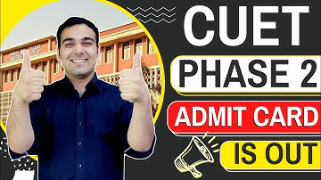 CUET Admit Card Biggest Update🔥 #shorts