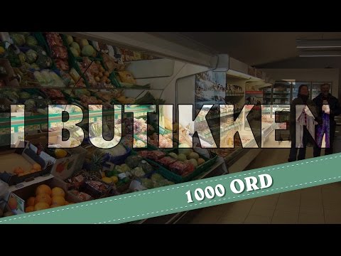 1000 Ord - I butikken