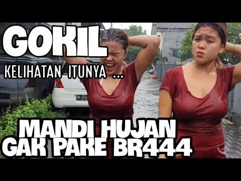 TANTANGAN MANDI HUJAN