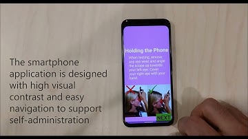 Smartphone-based pupillometry CHI 2022 Video Teaser