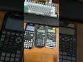 Calculator Speed Test:TI-84 Plus CE, TI-36X Pro, Casio fx-991EX #calculator #math #summation