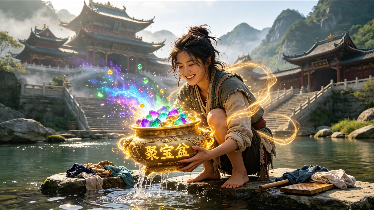 窮女子入修仙門派當雜役,受盡刁難卻意外激活聚寶盆!從此靈石靈藥無限複製,從廢柴逆襲修仙強者!