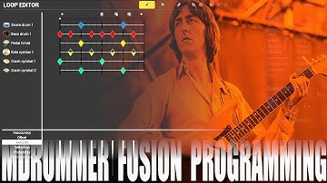 Fusion drum programming in MDrummer - Fredrik breakdown
