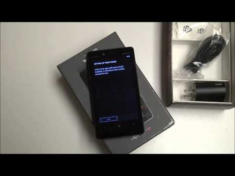 T-Mobile Nokia Lumia 810 Unboxing