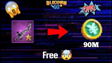 1 VIP Sword To 90M 🤑💵 Using Lottery In SkyBlock Blockman Go