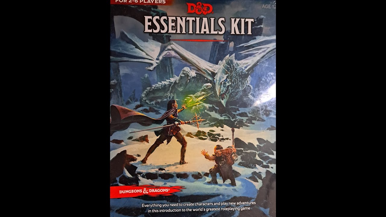 D&D Essentials Kit (2019, Wizards of the Coast) -- What's Inside