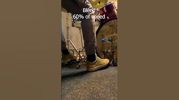Thumbnail of How to playl Meshuggah - Bleed ( PART 1 ) #shorts #drummer  #drums