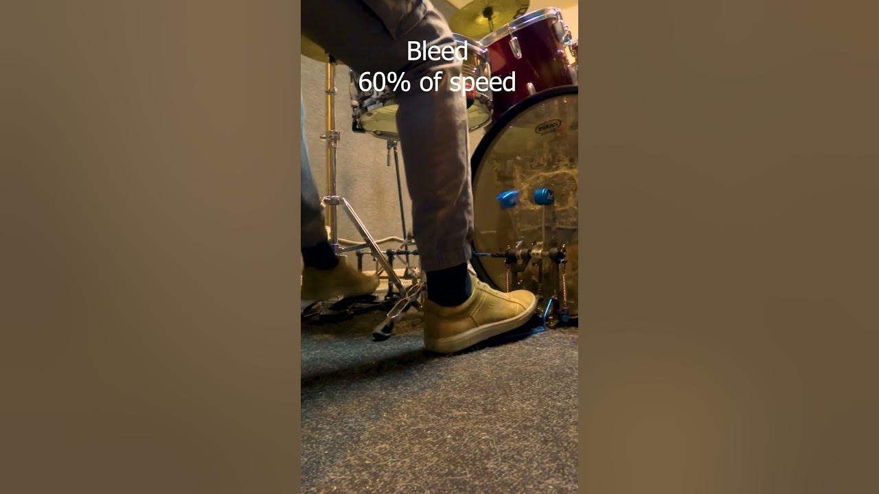 How to playl Meshuggah - Bleed ( PART 1 ) #shorts #drummer  #drums