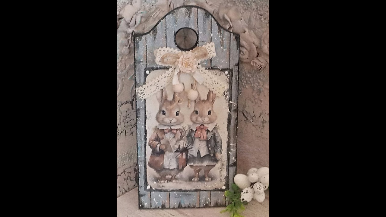 Великодній декор.Дощечка для кухні.