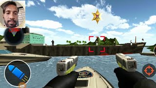 Police Boat Criminal Chase - Police game - Android Gameplay screenshot 2