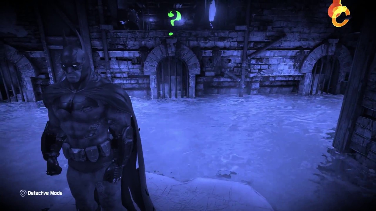 Batman Arkham City Riddle An Unusual Perspective. Location: Steel Mill -  YouTube