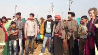 #kumbhMela  festivities at the confluence of #Ganges and #Yamuna