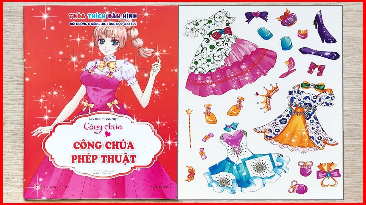 Sticker Dolly Dressing Episode 4 Magic Witch (Chim Xinh) - YouTube