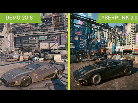 : 2018 Demo vs 2.0 Update 2023 Ray Tracing Overdrive Graphics Comparison