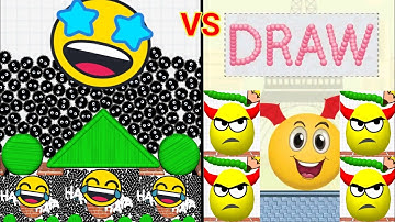 HIDE BALL: Brain Teaser vs DRAW TO SMASH: Logic Puzzle ASMR Gameplay Satisfying Games APK.