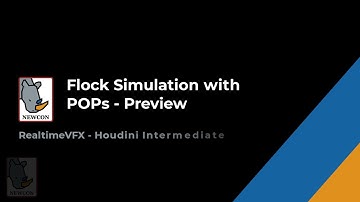 [ 후디니 | 실전 ] Flock Simulation with POPs - Preview