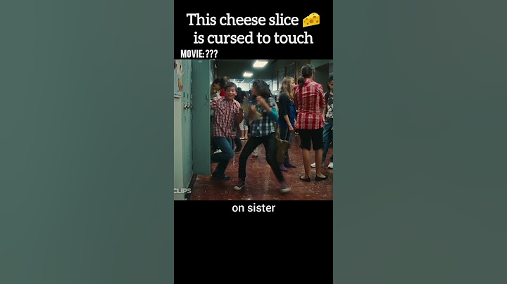 This cheese slice 🧀 is cursed to touch, so don't ever try to touch it