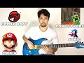 Scary video game sounds on guitar