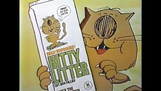 Kitty Litter Animated Commercial (1978)