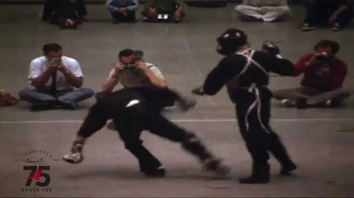 Bruce Lee Sparring - The Intercepting Fist