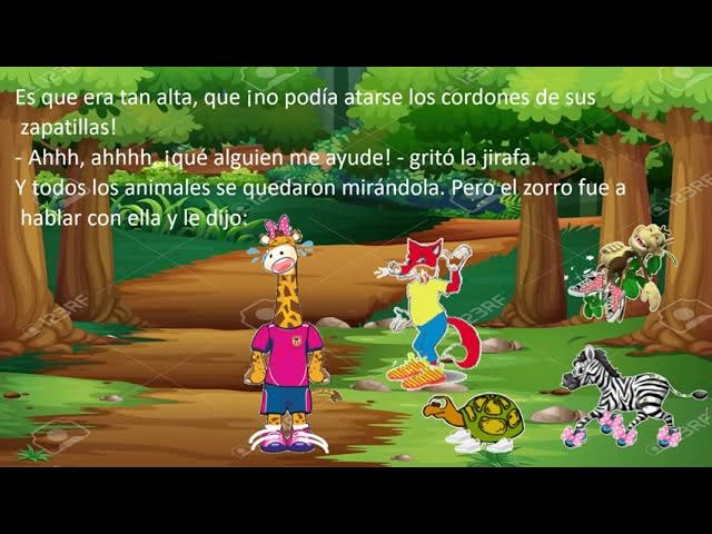 Cuento Carrera de zapatillas - YouTube