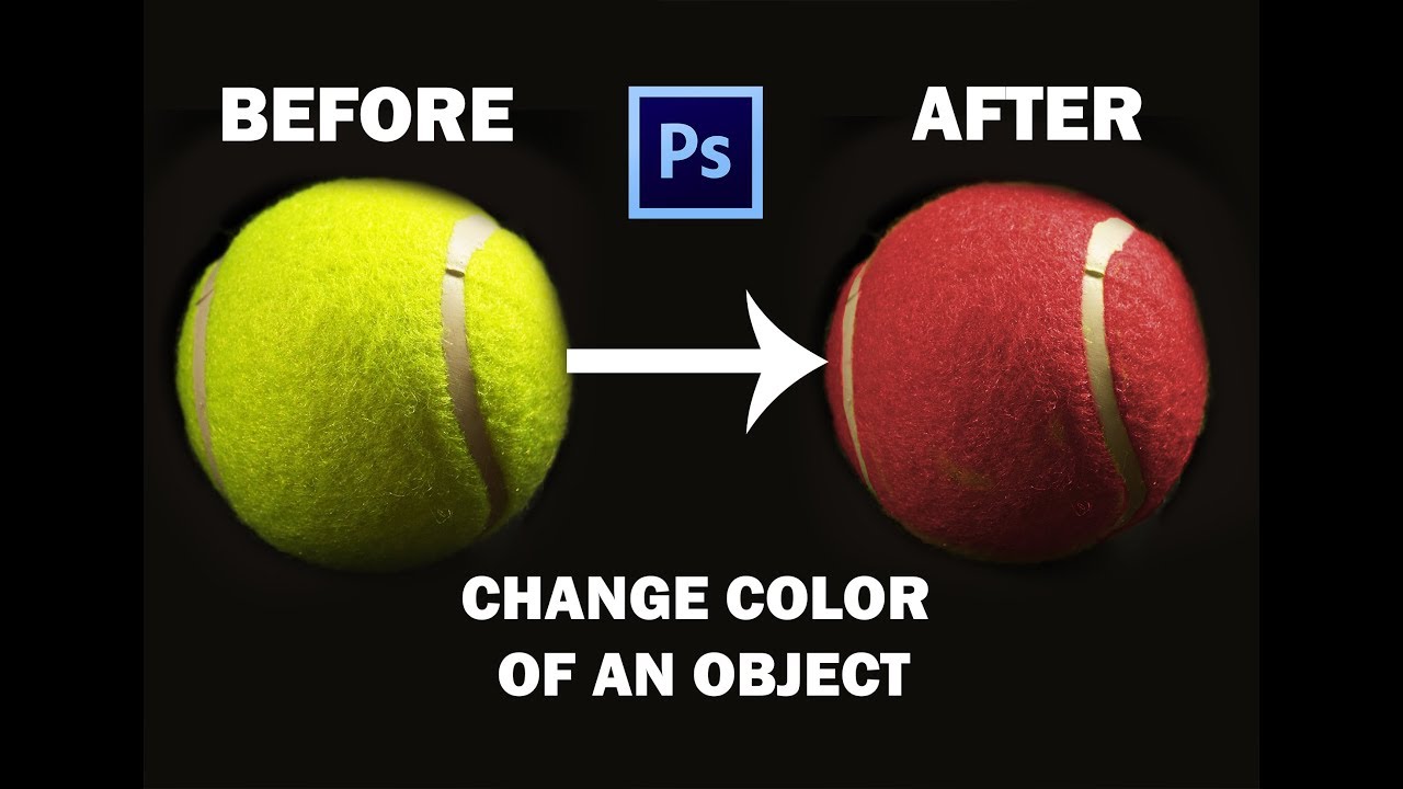 Change Color Object To Any Color In Photoshop Change Color Of Any
