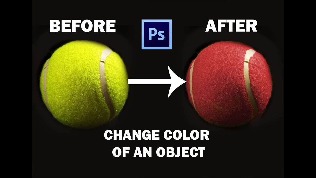 Change Color Object To Any Color In Photoshop Change Color Of Any 