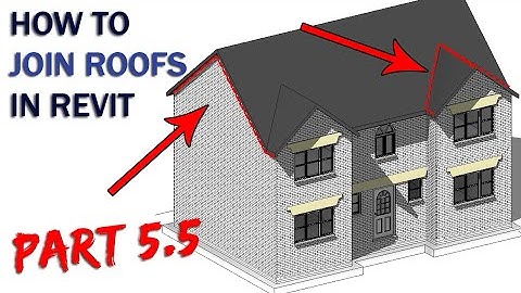 How to Join Roofs in Revit 3D Modelling