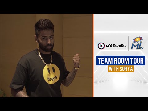 New MI team room tour with Surya | नए टीम रूम में आपका स्वागत है | IPL 2021